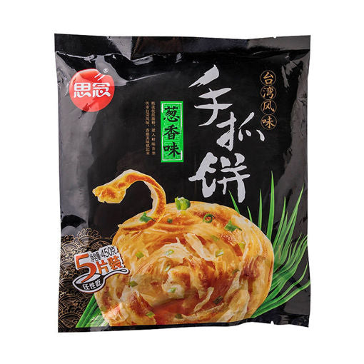 Frozen green onion flavored hand pancakes 5 pieces 450g