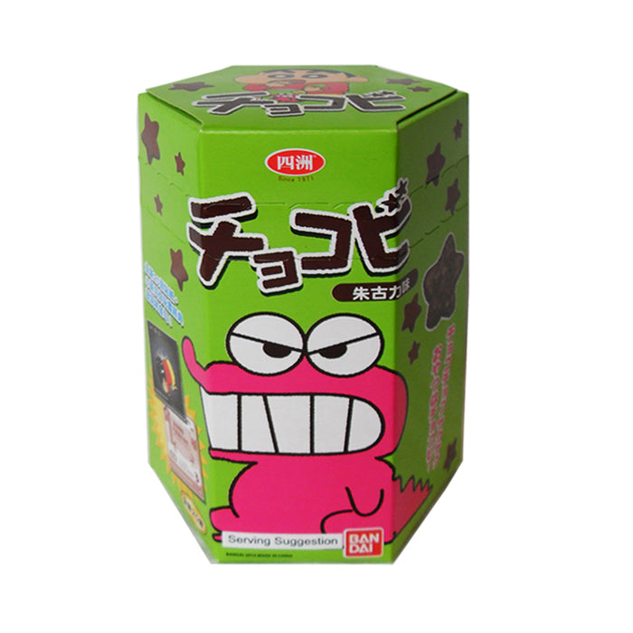 Crayon Shin-chan Maiskekse mit Schokoladengeschmack, 22 g