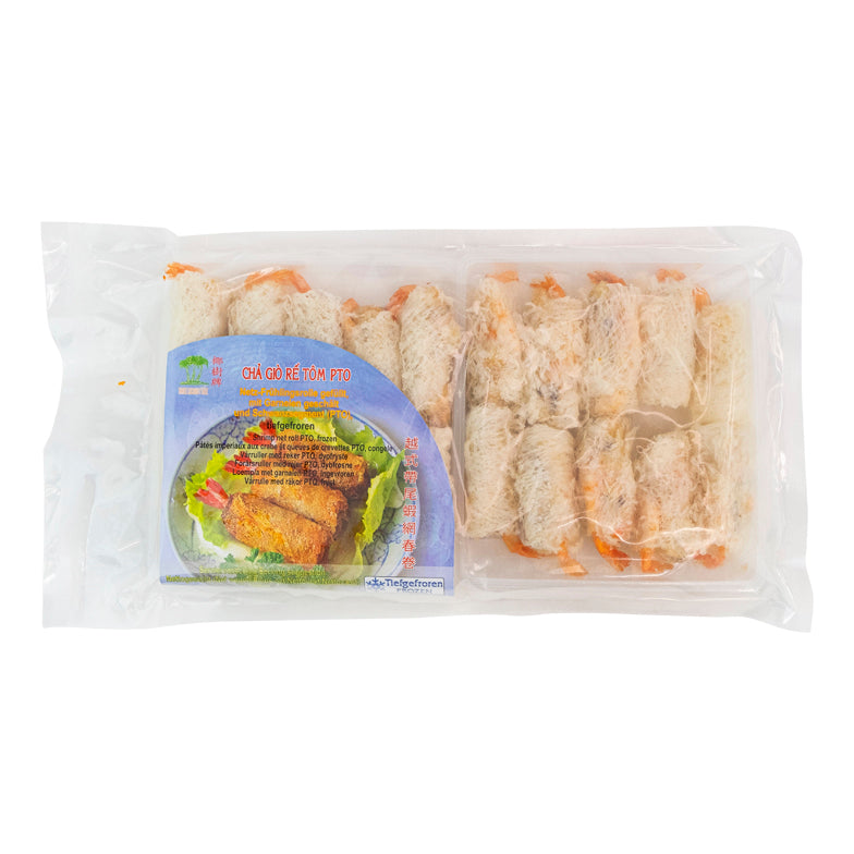 冰冻食品越南越式带尾虾网春卷 500g