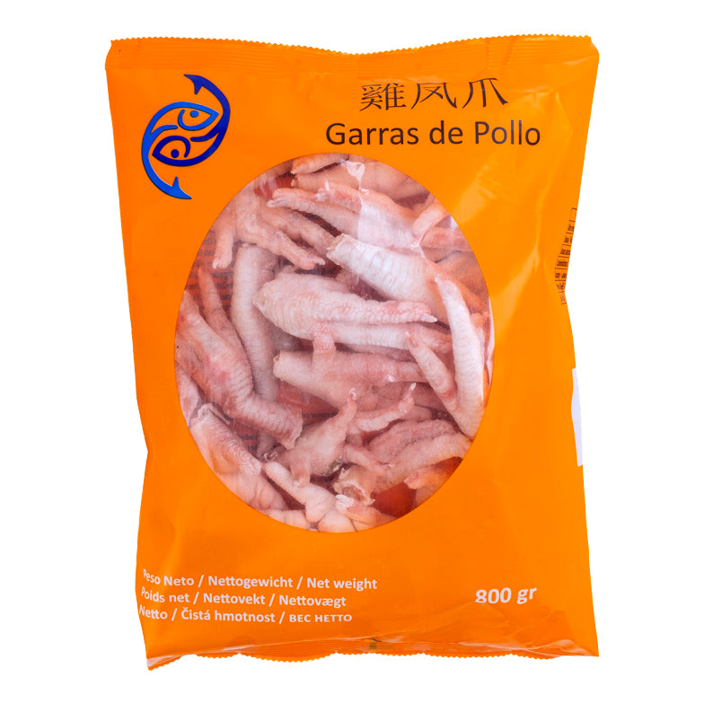 冰冻食品西班牙生凤爪/鸡脚  800g