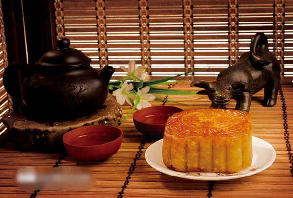 Mooncake w. bean paste filling750g