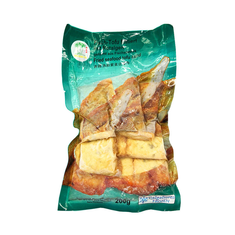 Thai frozen fish stuffed seaweed and tofu wedges 200g