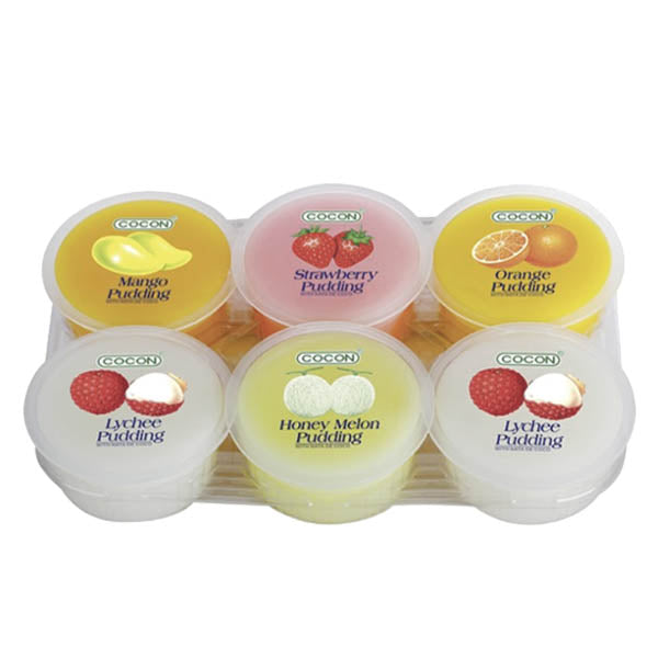 马来西亚混合水果果冻 6*80g