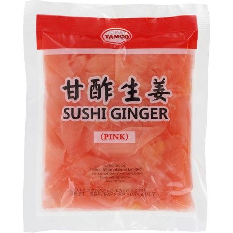 Sushi ginger slices (red) 150g