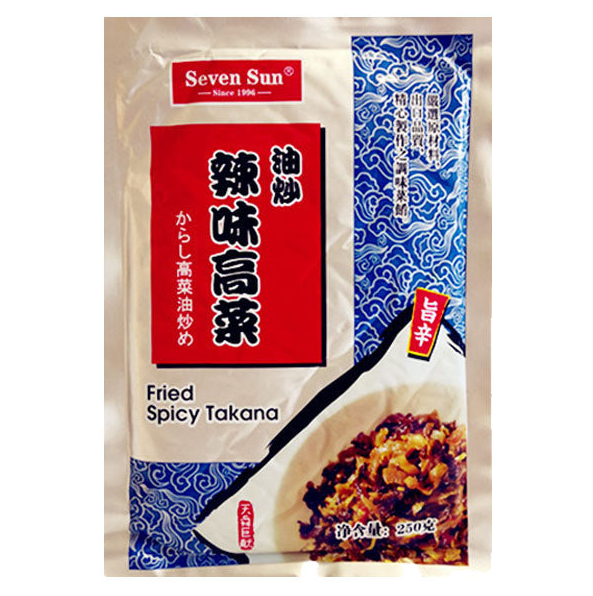日式低盐辣味高菜/鲜嫩芥菜 250g