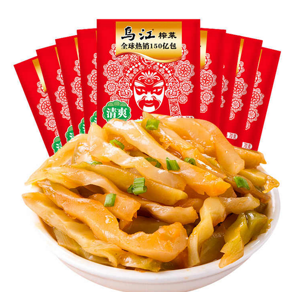 涪陵清爽鲜脆榨菜丝 80g