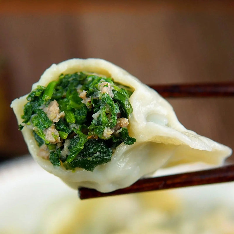 冰冻食品荠菜猪肉饺子 360g