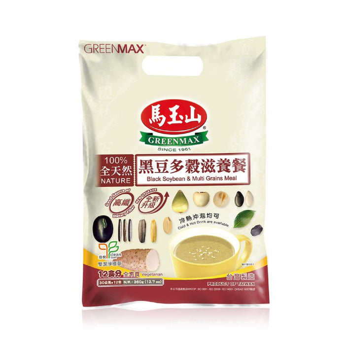 Black Soybean & Multi Grains Cereal 30gx12pcs(bag)