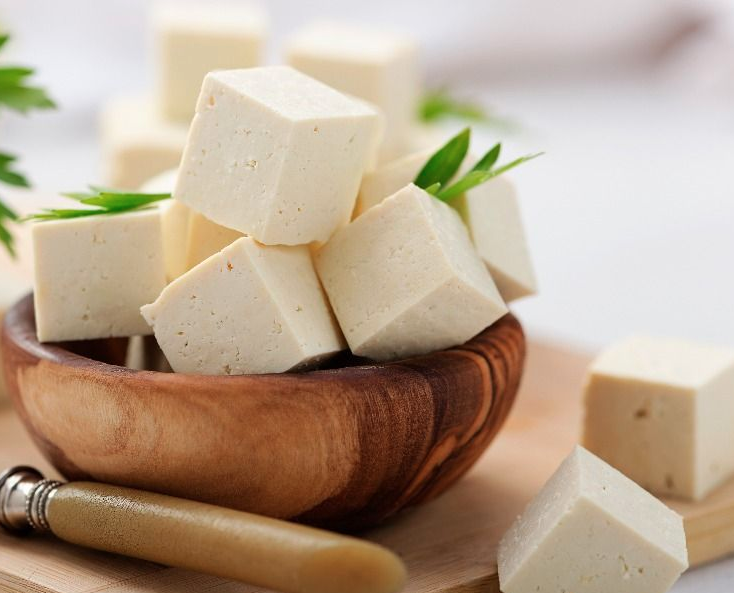 Soja Eiweiß Tofu block 600g gefroen