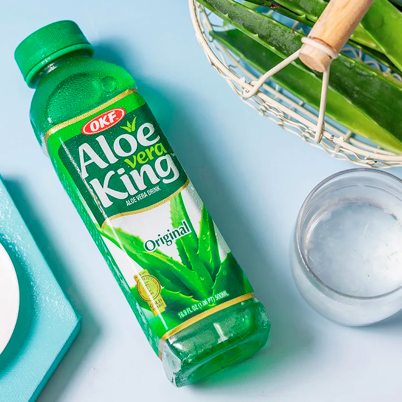 Aloe原味芦荟果肉汁饮料 500mL
