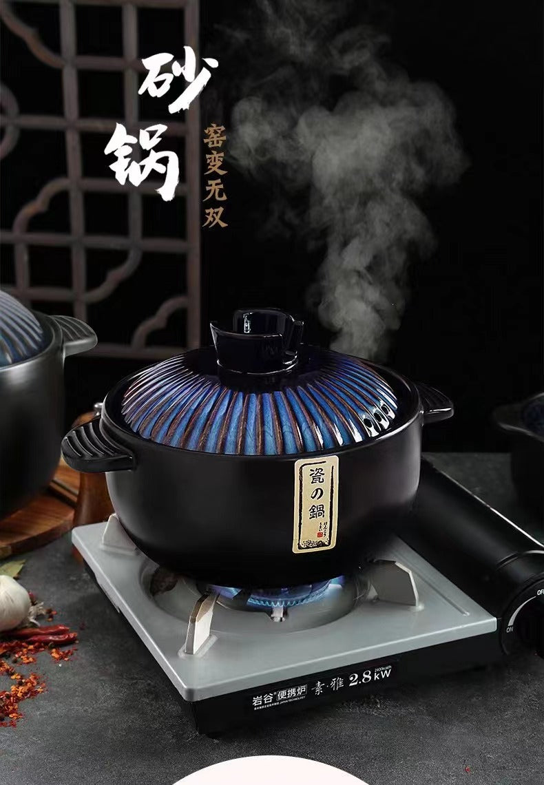 Multifunctional casserole and high temperature resistant soup pot 2.5L