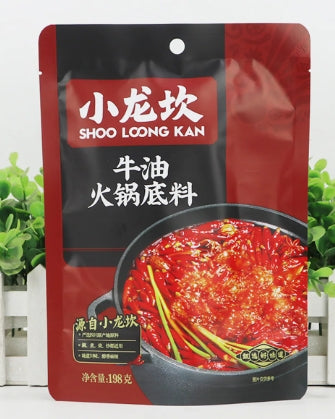 小龙坎牛油火锅底料 198g