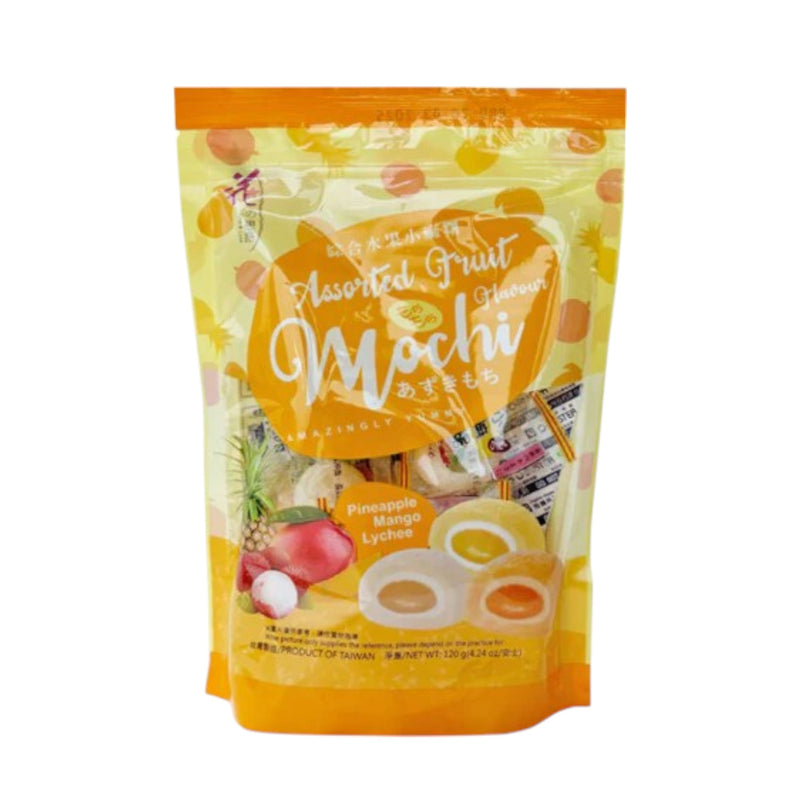 凤梨芒果荔枝味混合麻薯 120g
