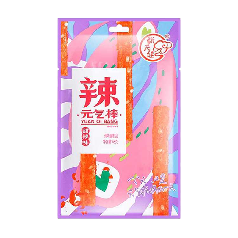元气棒甜辣味辣条 68g