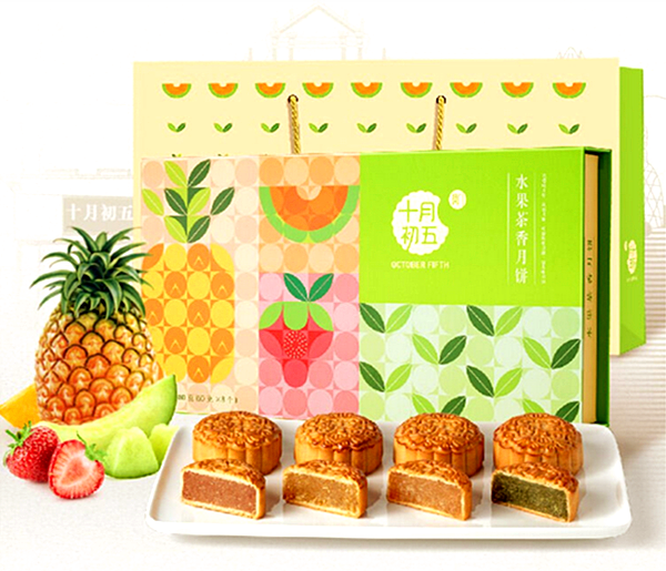 Mooncake fruit-tea flav. 480g