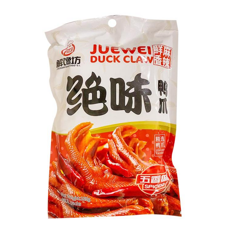 绝味五香味鸭爪 105g