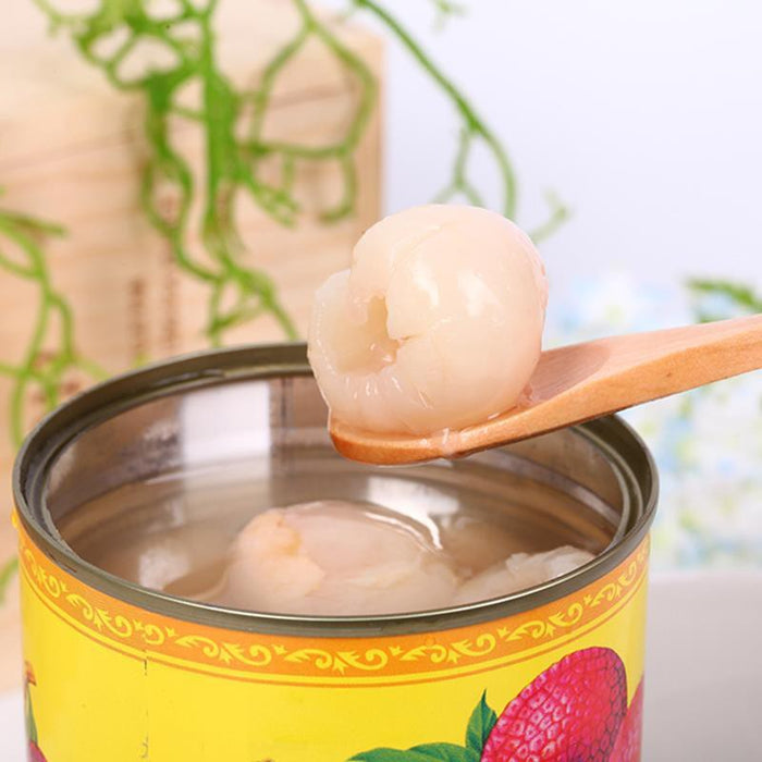 Canned lychees in syrup 567g