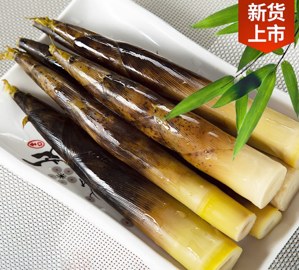 Handgeschälte Bambussprossen mit eingelegtem Pfeffergeschmack, 500 g