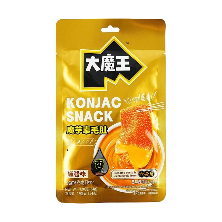 麻酱味魔芋素毛肚 206g