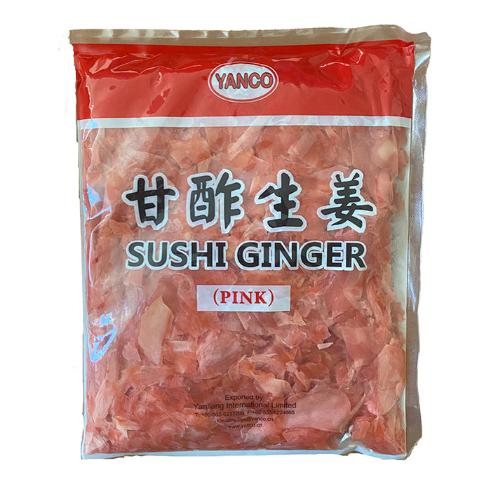 Sushi ginger slices (red) 1.5kg