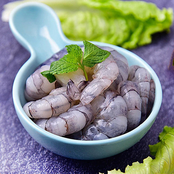 Frozen Black Tiger Prawns Headless with Shell HLSO/EZP 6/8 700g