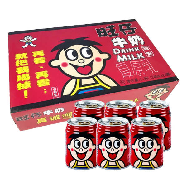 整箱旺仔牛奶 24*245mL