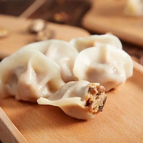 冰冻鸡肉香菇饺子400g