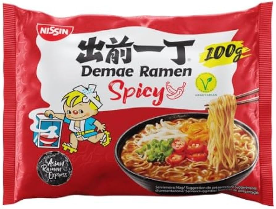 Inst. spicy noodles 100g