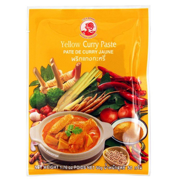 Yellow curry paste 50g