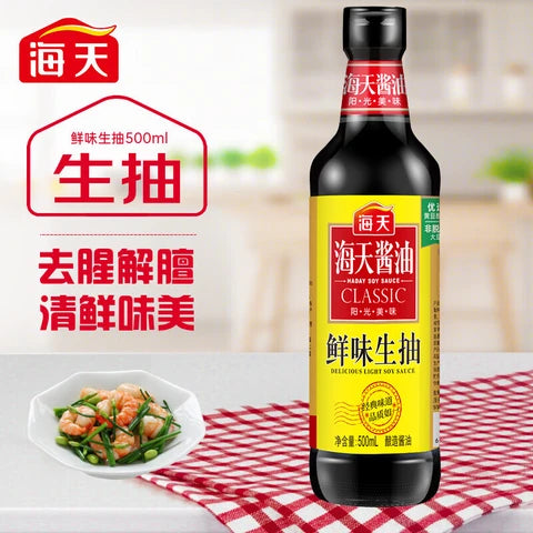 鲜味生抽酱油 500mL