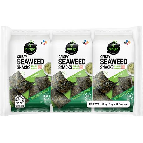 Korean Wasabi Flavor Seaweed 15g