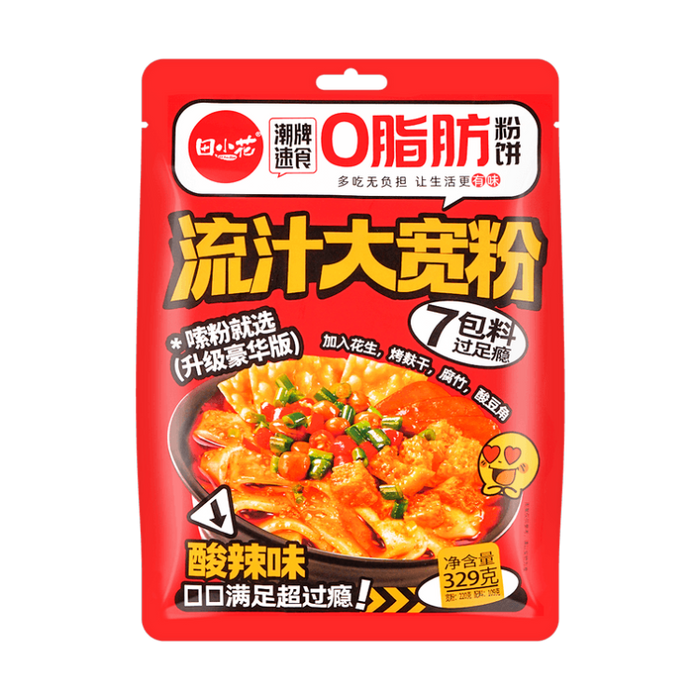 Hot and Sour Flavor Wide Noodles 329g