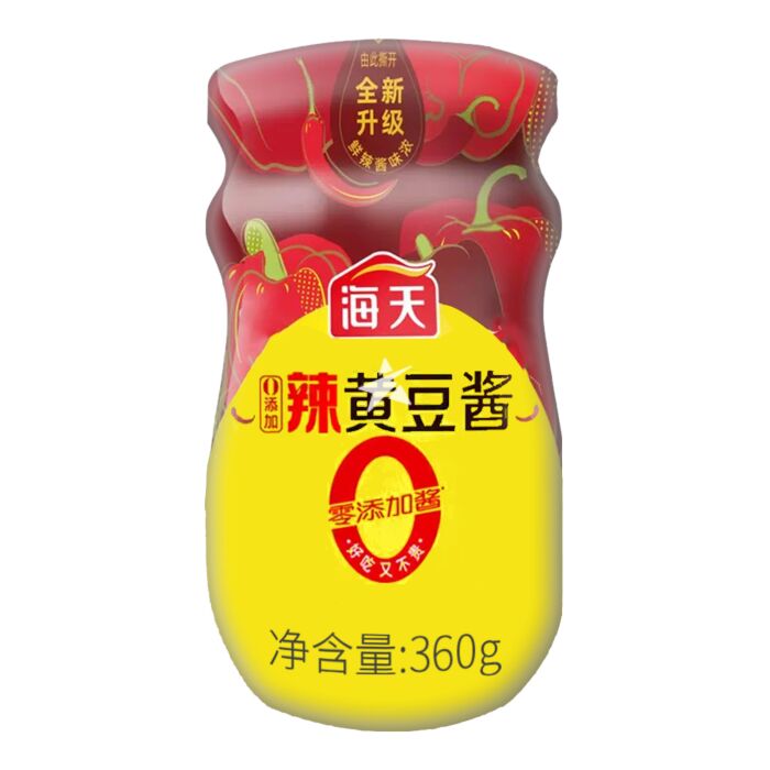 0添加辣黄豆酱 360g