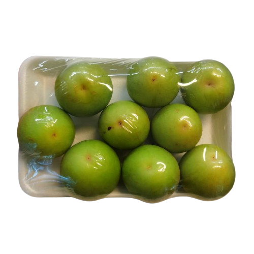 500 g frische, gekühlte, per Luftfracht transportierte grüne Datteln