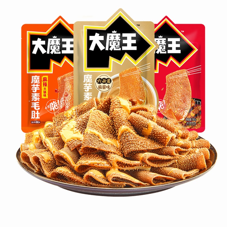 香辣麻酱味魔芋素毛肚 206g