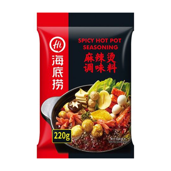 würzige Hot-Pot-Suppenbasis 220g
