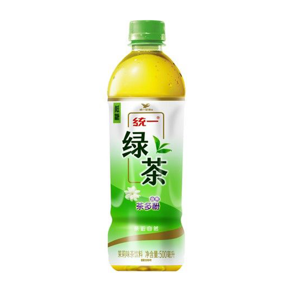 统一茉莉味绿茶 500mL