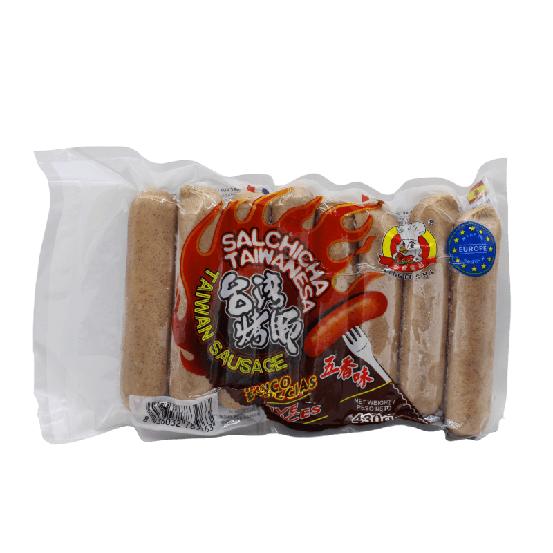 Gefrorene Taiwan-Grillwürstchen, würzig, 430 g