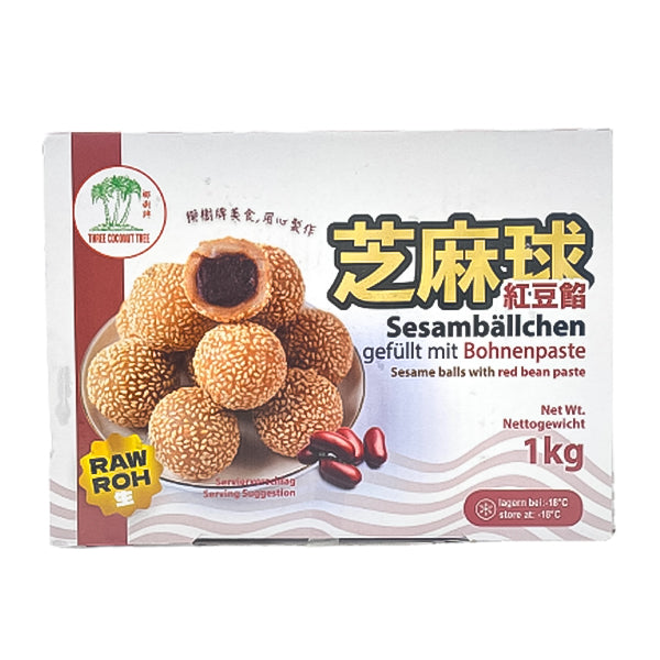 冰冻食品红豆馅芝麻球 1KG