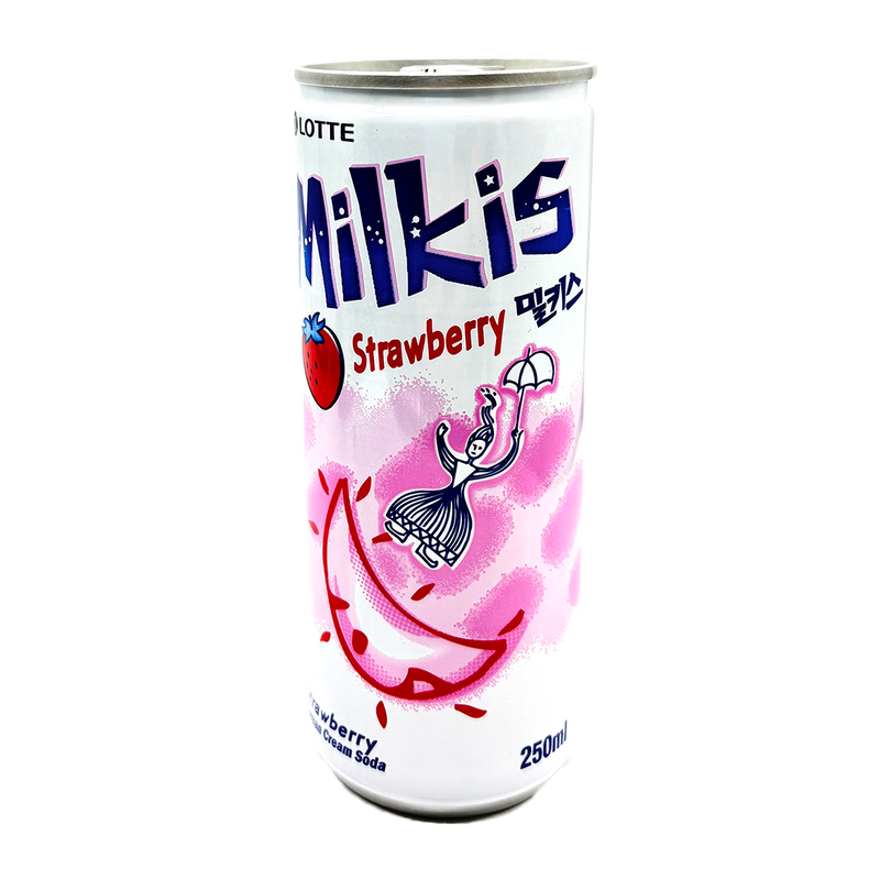 Milkis草莓味碳酸饮料 250mL