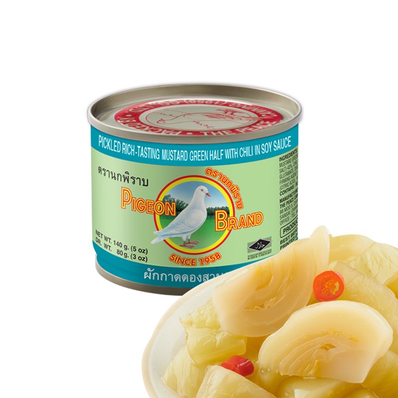 芥末辣味酸菜 140g