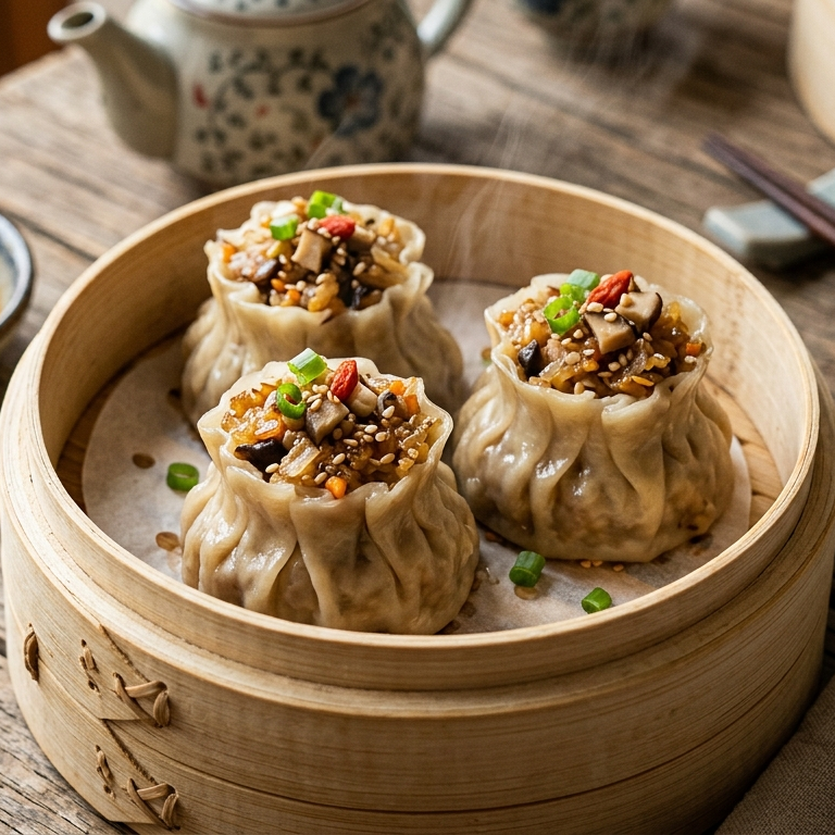 Tiefkühlkost handgemachte Shiitake-Shao-Mai 300g