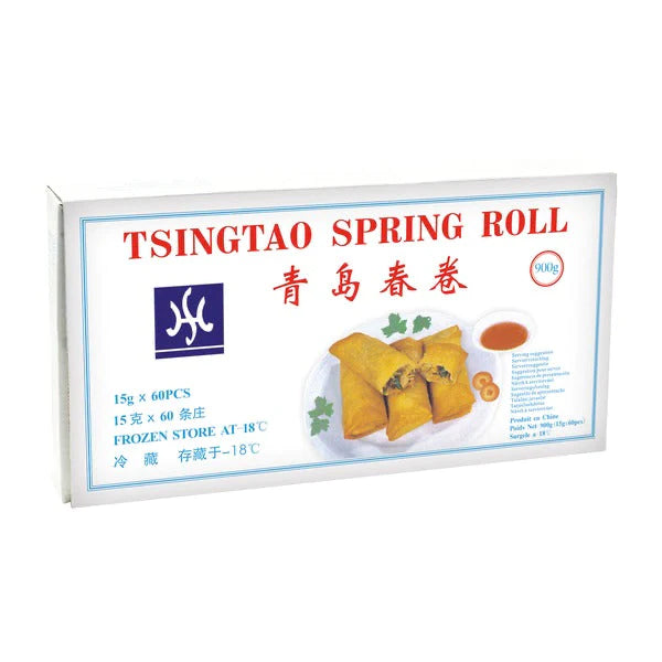 Frozen food Qingdao spring rolls 60 pieces 900g