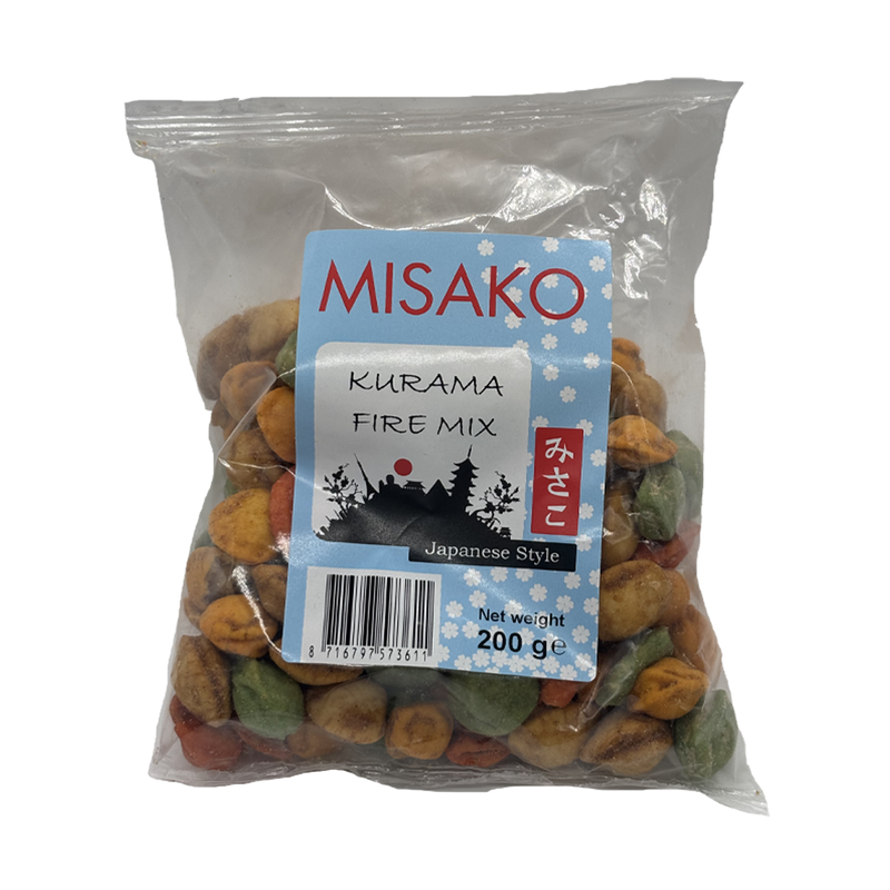 日本KURAMA FIRE米果混合 200g