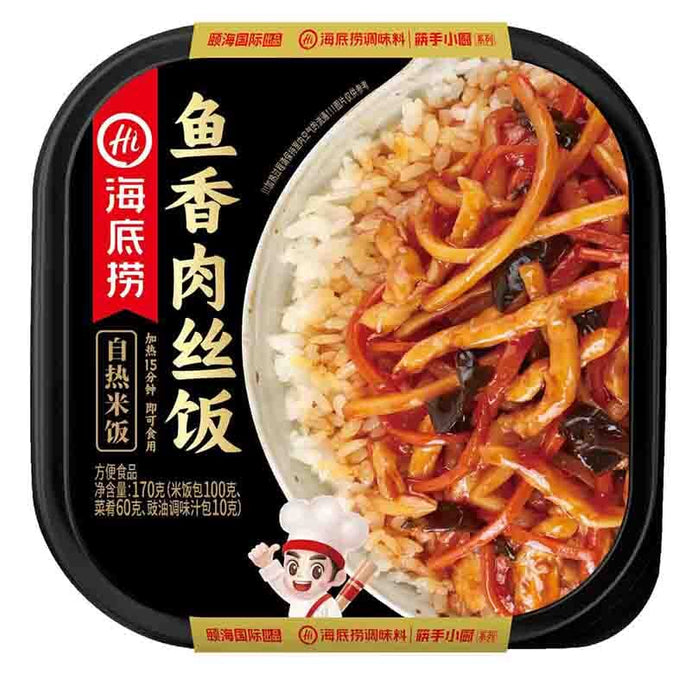 Self-heating fish-flavored shredded pork rice 170g