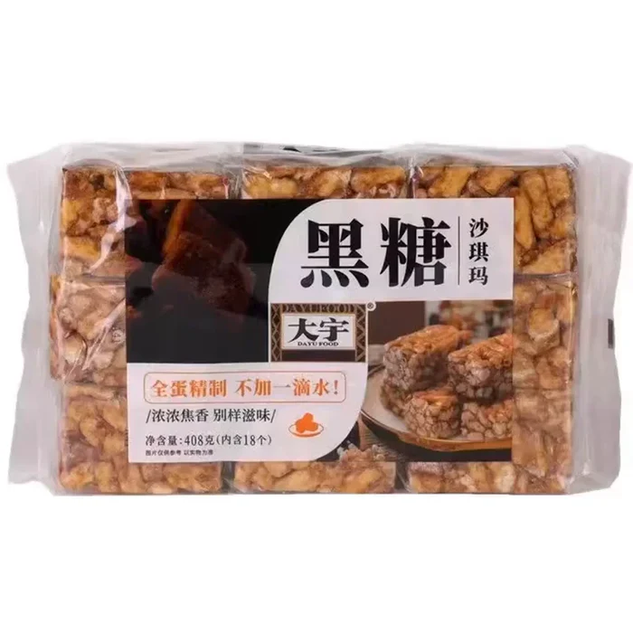 黑糖沙琪玛 408g