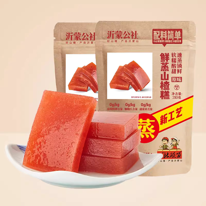 鲜蒸山楂糕 210g