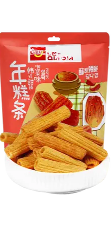Sweet and spicy kimchi flavored rice cake sticks 56g