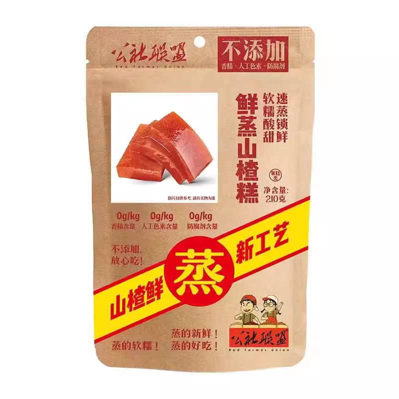 鲜蒸山楂糕 210g