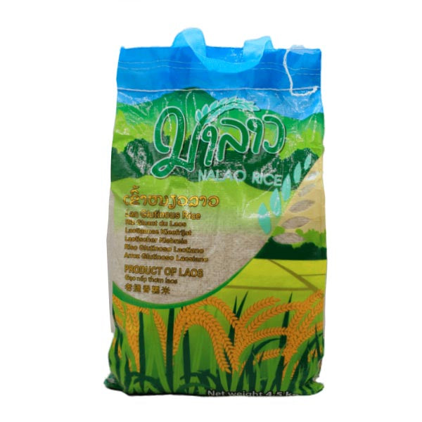 Klebriger Reis aus Laos 4,5 kg